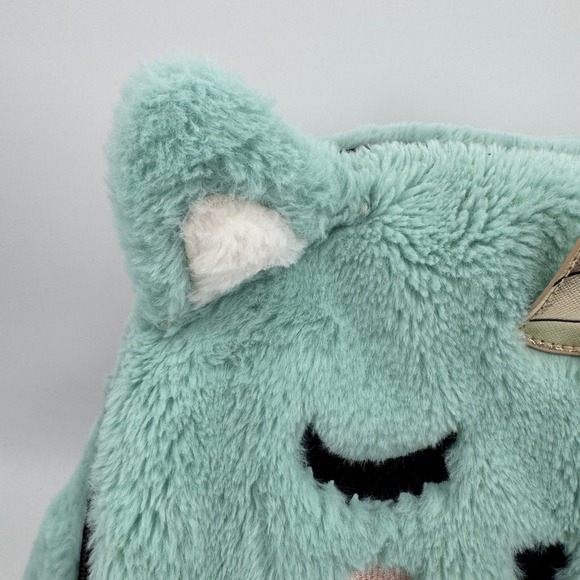 Luv Betsey by Betsey Johnson Plush Unicorn‎ Backpack Cute Green - Picture 3 of 14